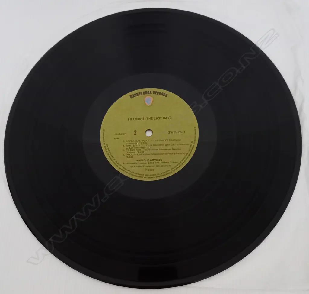 Various, Fillmore - The Last Days (Triple album) Image 1++